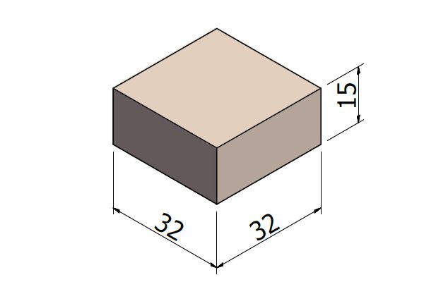 BLOCK 32X32X15