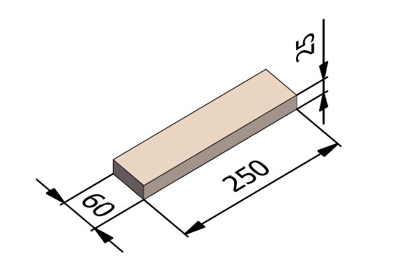 FLAT BAR 60X25 M